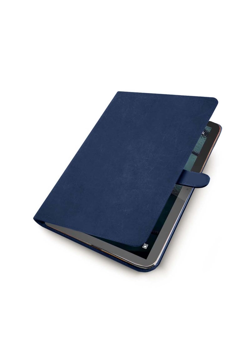 Wtech Honor Pad X7 2025 (8.7 inches) WTech PU Leather Magnetic Closure Flip Case Cover (TCFPSR) - Navy Blue - Image 5
