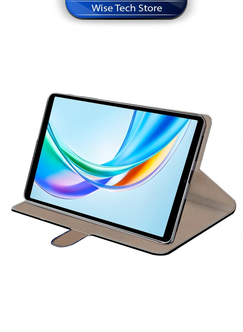 Wtech Honor Pad X7 2025 (8.7 inches) WTech PU Leather Magnetic Closure Flip Case Cover (TCFPSR) - Navy Blue - Image 4