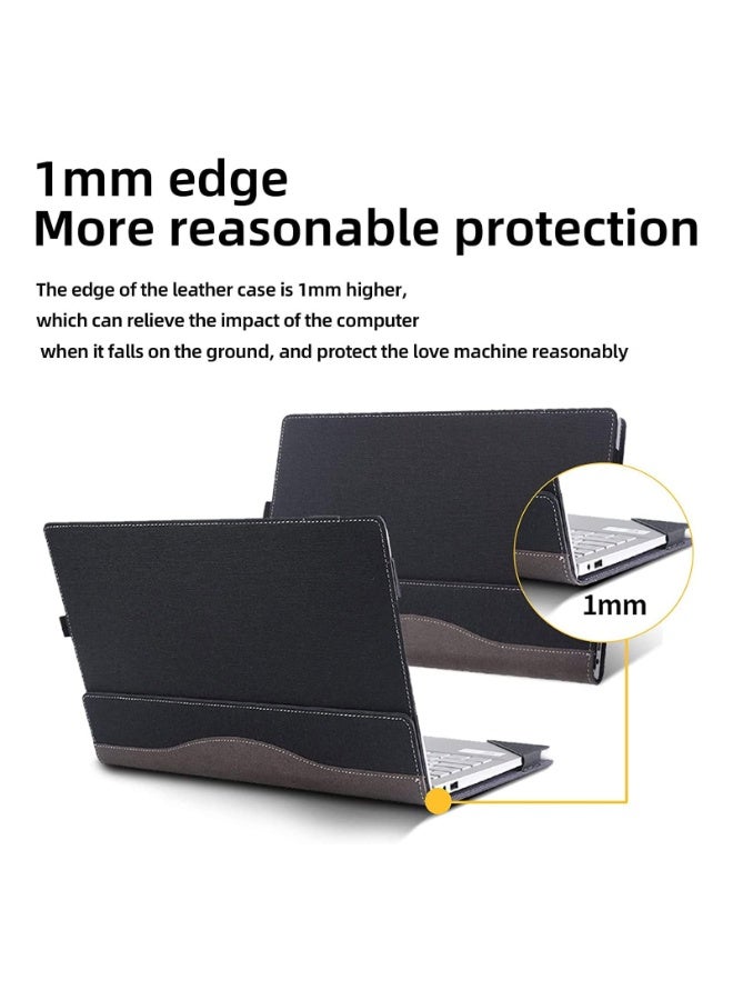 Laptop Cover Case for HP OmniBook X Laptop 14 2024 14 【not Compatible with Any Other Model】 2-in-1 PU Leather Detachable Notebook Sleeve Computer Bag Protective - Image 5