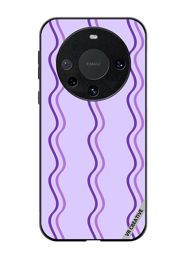 VR CREATIVE Protective Case Cover For Huawei Mate 60 Pro Plus Strips Design Multicolour - Image 1
