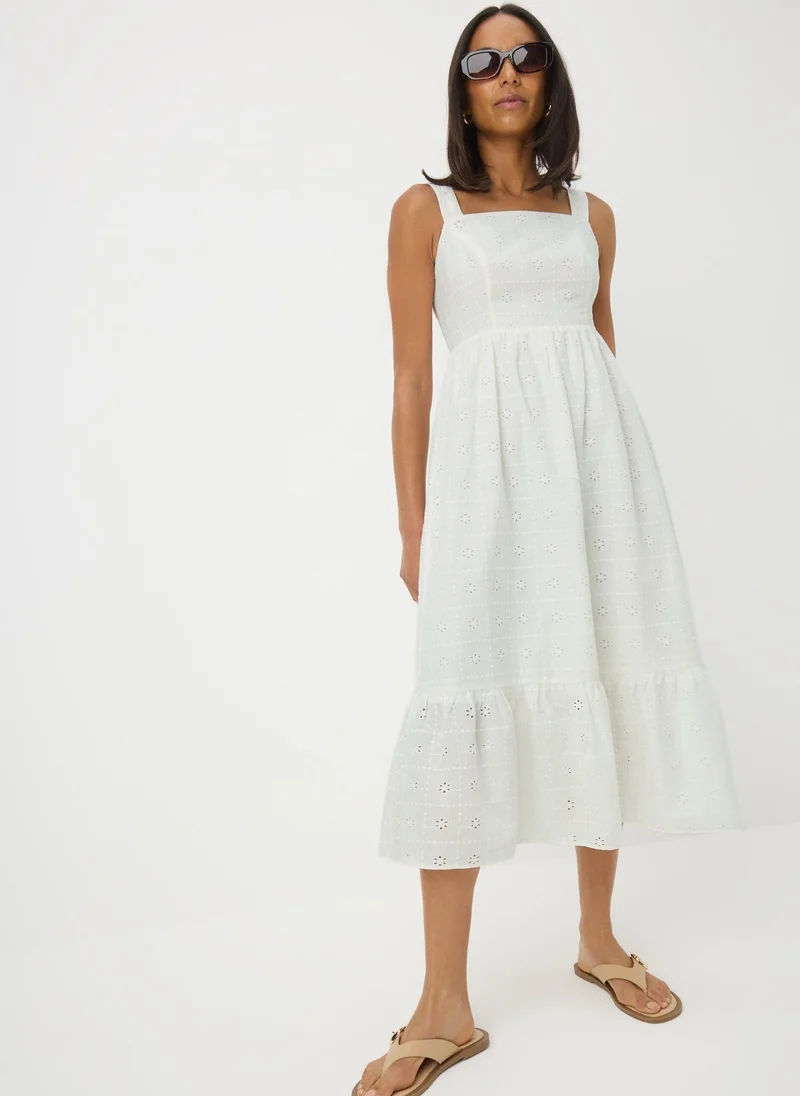 Matalan Eyelet Cotton Dress