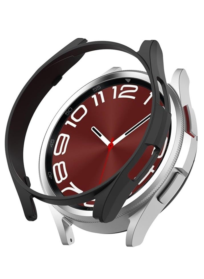 Protective Case Compatible with Samsung Galaxy Watch 6 43mm - Polycarbonate Protective Case [No Screen Film] - Black - Image 2