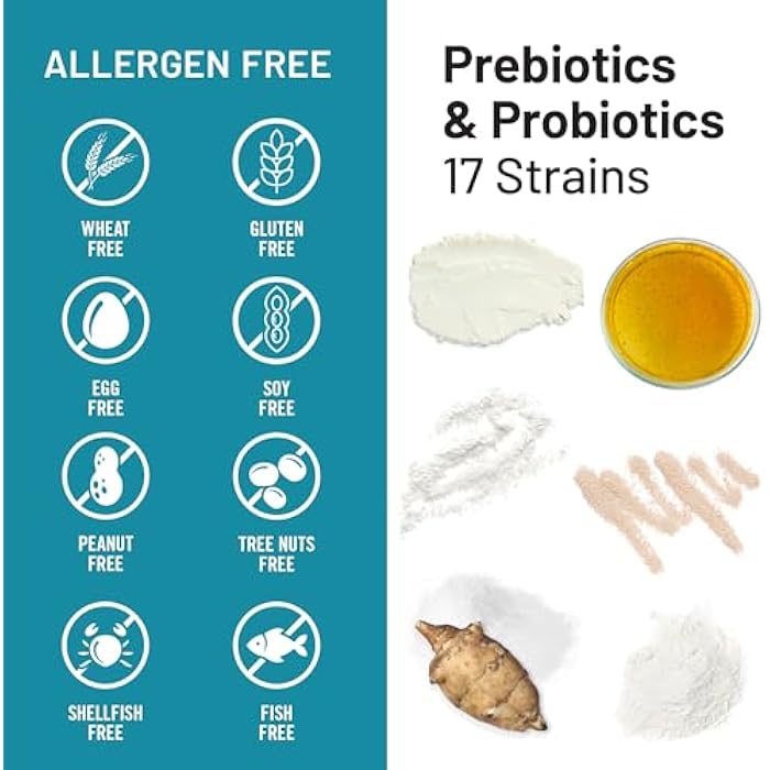 NatureWise Probiotics 60 Billion CFU - 17 Strains + Organic Prebiotics - Immune, Digestive & Gut Health Support for Women & Men - Vegetarian, Gluten-Free, Non-GMO - 60 Capsules[2-Month Supply] - Image 5