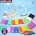 Made By Me Ultimate Sand Art Kit Includes 13 Colors of Sand 1 Glow in The Dark Sand with 8 Bottles 3 Pack of Glitter Sticker Sheet More Arts Crafts Arts and Crafts for Ages 6 - Image 4