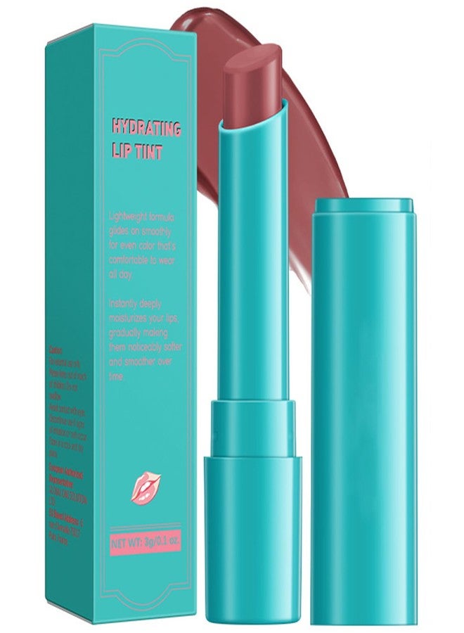 Qawnfy Lip Tint Hydrating, Moisturizing Lip Oil Balm, Long Lasting Waterproof Lip Gloss Non-Stick Cup Lipstick Set, Natural Ingredients Strong Moisturizing Lipstick (Dusty Rose) - Image 1