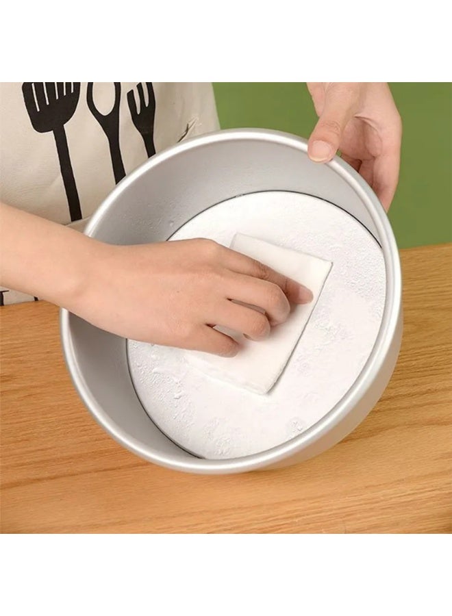 Cake Pan With Removable Bottom, Nonstick Qi Feng Cake Mold,Aluminum Alloy,  For Bakery Or Home Use, Round Baking Mold, Sets Of 5 - Image 5