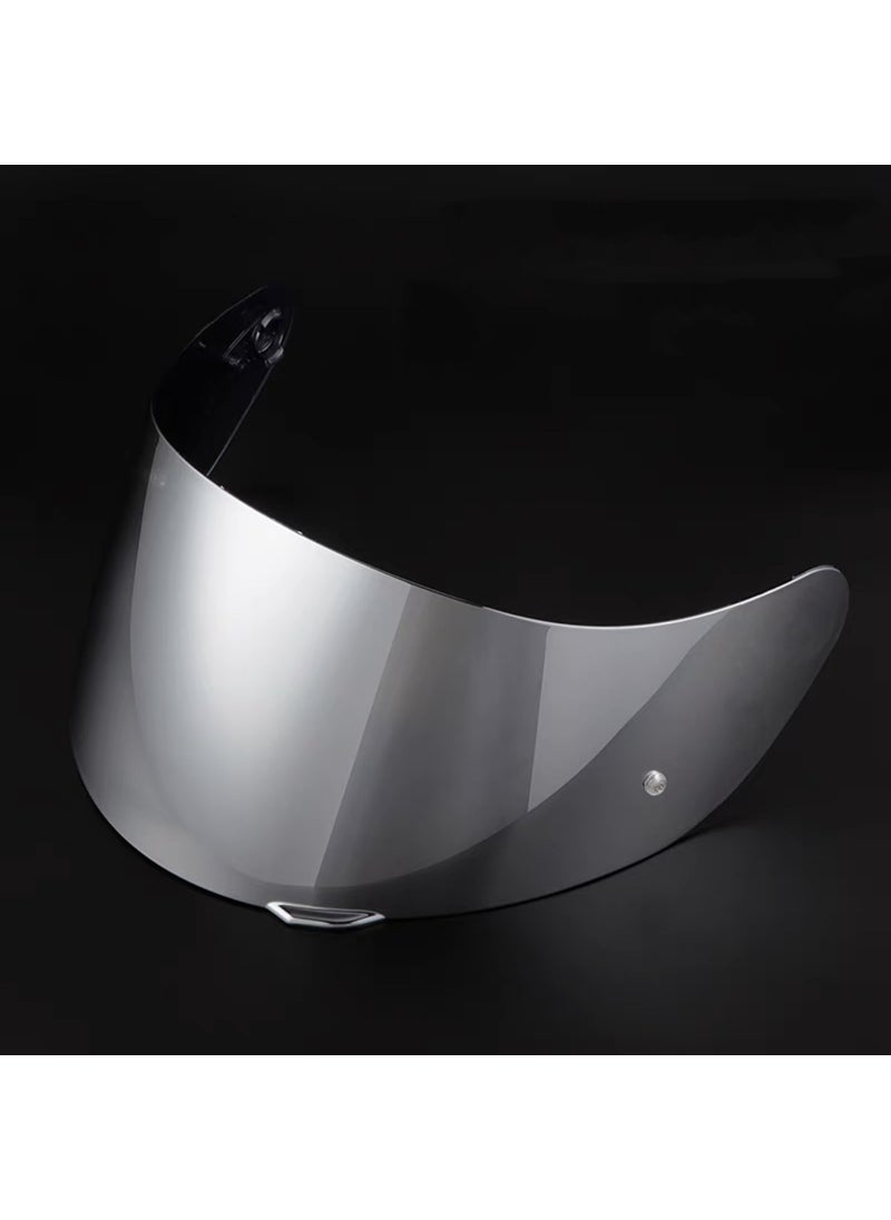 Generic - AGV K1 K3SV K5 Helmet Visor Fog-Resistant Pinlock Electroplated silver - Image 1