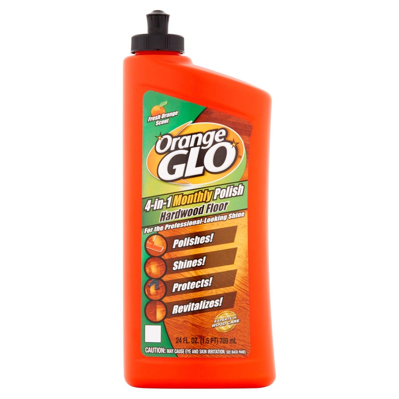 ORANGE GLO Hardwood Floor 4-in-1 Monthly Polish, 24 fl. oz. (3 Pack) - Image 3
