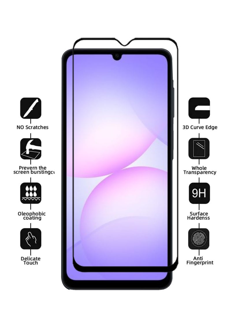 2 in 1 Pack For Samsung Galaxy A07 Protection Pack - Ultra Clear Shockproof Case & Edge-to-Edge Screen Protector, 360 Degree Protection, Back Cover & Screen Protector for Samsung Galaxy A07 - Image 2