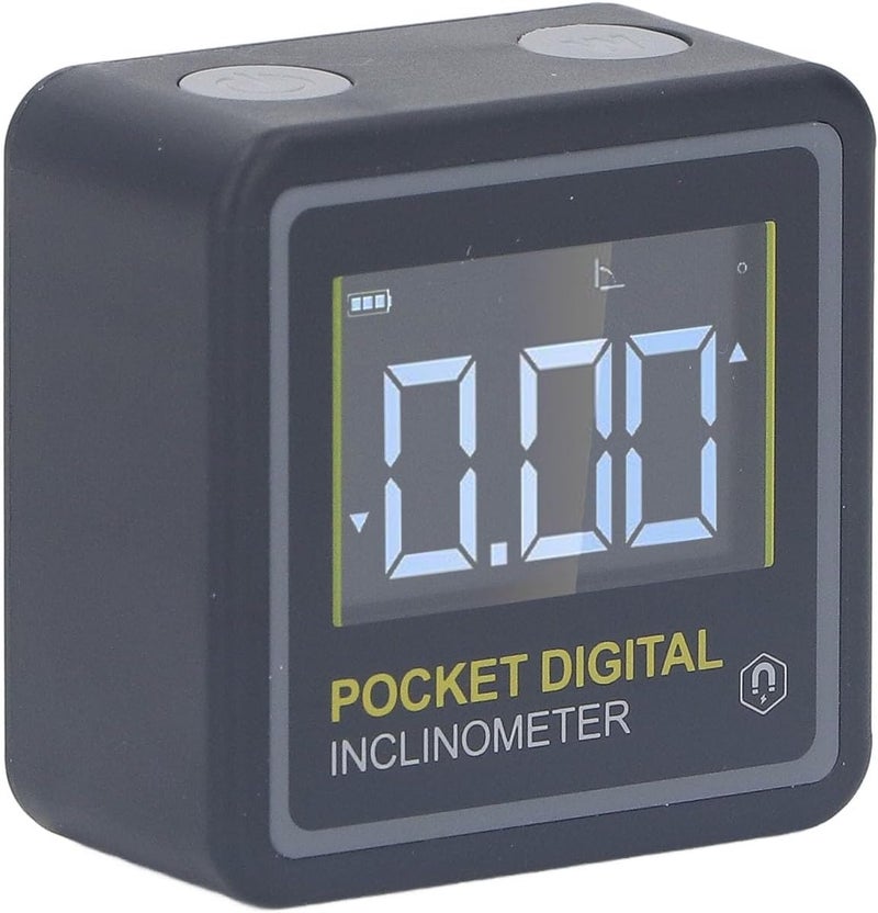 Pocket Digital Inclinometer, Magnetic Angle Finder Protractor with Data Lock and Backlight, for Woodworking and Home Measurement - Image 3