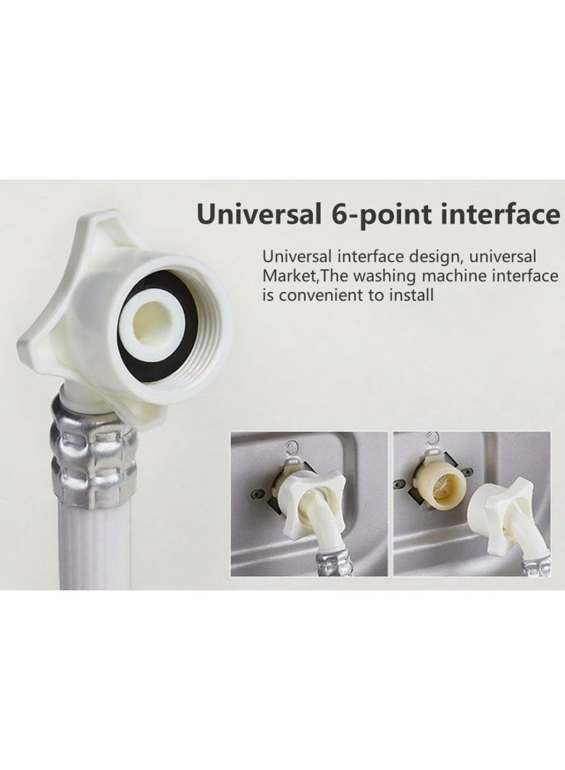 jaexest 1.5m Universal Appliance Water Inlet Hose | Reinforced Connection Hose for Washing Machines & Dishwashers - Image 3
