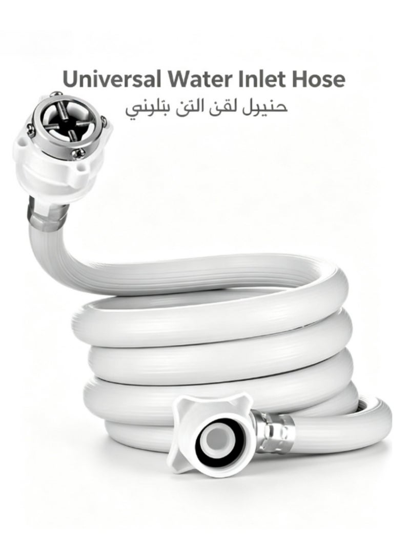 jaexest 1.5m Universal Appliance Water Inlet Hose | Reinforced Connection Hose for Washing Machines & Dishwashers - Image 1