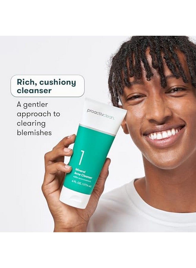 Proactiv Clean Mineral Acne Cleanser Sulfur Acne Treatment Face Wash For Sensitive Skin Gentle Daily Acne Cream Facial Cleanser With Soothing Chamomile 6Oz  - Image 4