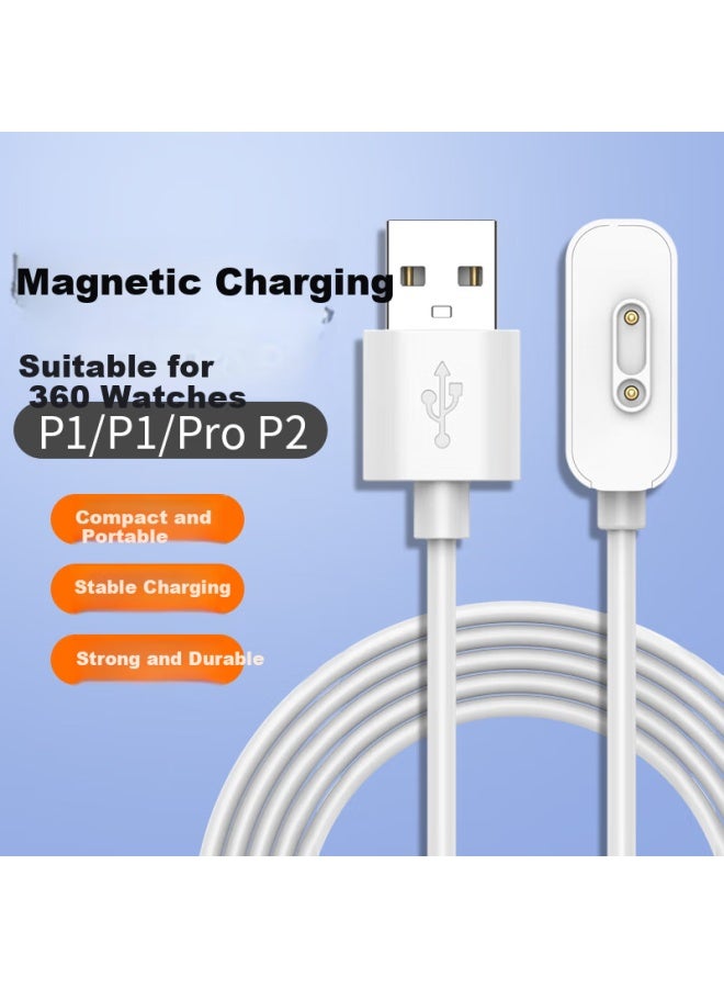 Beiyipin Beiyi Brand 360 Watch Charging Cable Children'S Phone Watch Charger A9/11X/10X/9X/8X/Pro/W910/901/920/915/M1/P2/Love Percentage Kido - Image 1