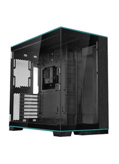 LIAN LI Lian Li O11D EVO RGB Black ATX MidTower Gaming Case Tempered Glass,CPU Cooler Support Upto 167mm, GPU Support Upto 422mm, 360mm Radiator Supported, 8x PCI Slots, Front: 2x USB, 1x Type C | BLACK  - Image 1
