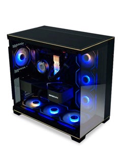 LIAN LI Lian Li O11D EVO RGB Black ATX MidTower Gaming Case Tempered Glass,CPU Cooler Support Upto 167mm, GPU Support Upto 422mm, 360mm Radiator Supported, 8x PCI Slots, Front: 2x USB, 1x Type C | BLACK  - Image 4