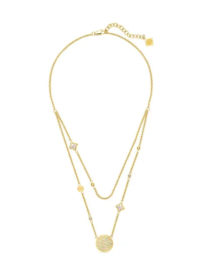 شيروتي 1881 Arabesque.4 Gold Elegant and Unique Women's Necklace