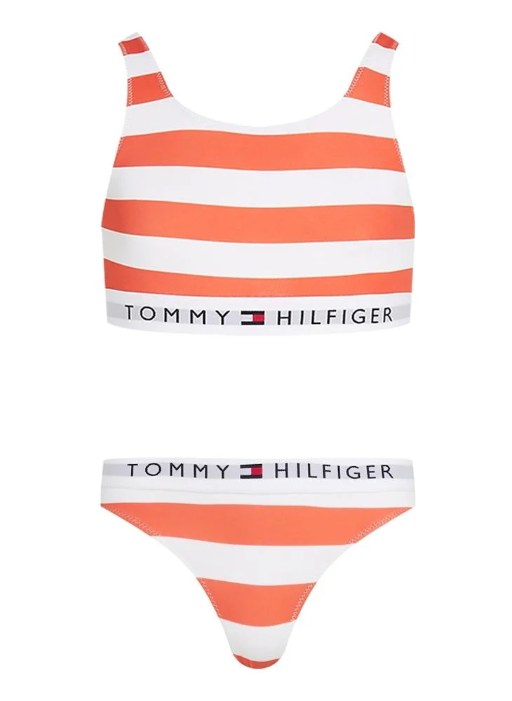 TOMMY HILFIGER Kids Stripe Bralette Set