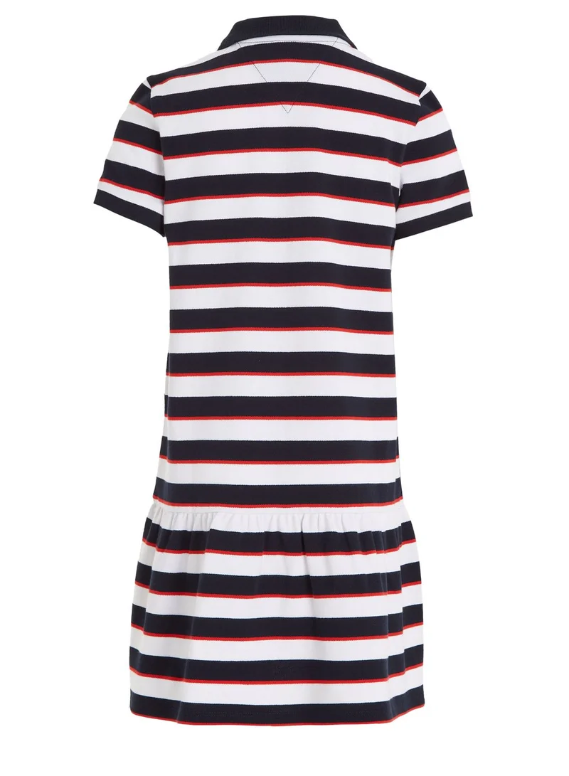 TOMMY HILFIGER Striped Polo Dress