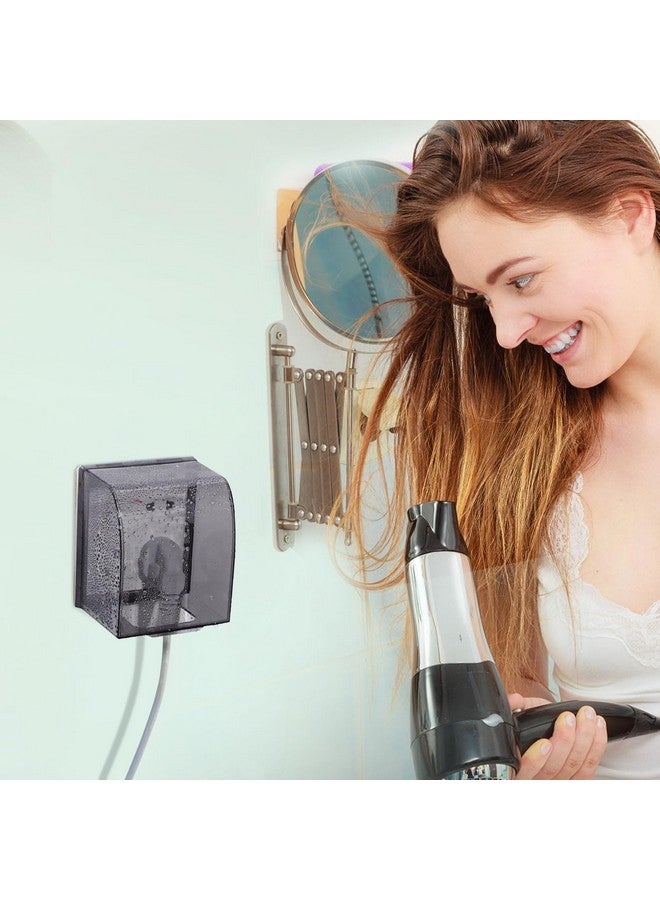 Veemoon Waterproof Outlet Cover, Baby Safety Outlet Cover Switch Plug Outlet Covers Socket Receptacle Protector Box Socket Outlet Case for Bathroom - Image 3