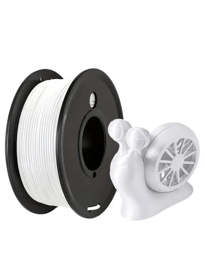 PETG White Filament 1 75mm 250g Spool High Toughness Low Stringing Clean 3D Prints - Image 1