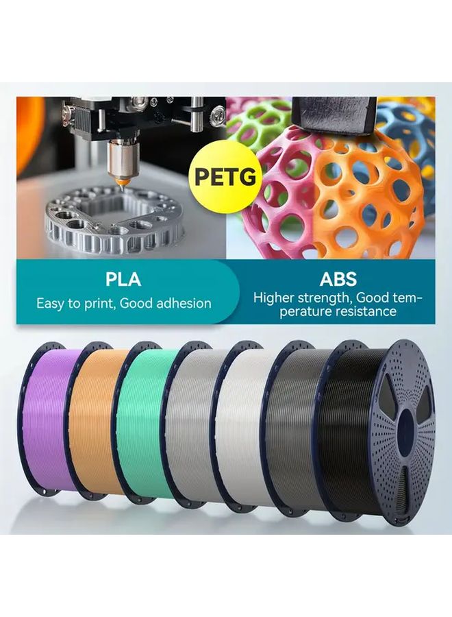 PETG White Filament 1 75mm 250g Spool High Toughness Low Stringing Clean 3D Prints - Image 3