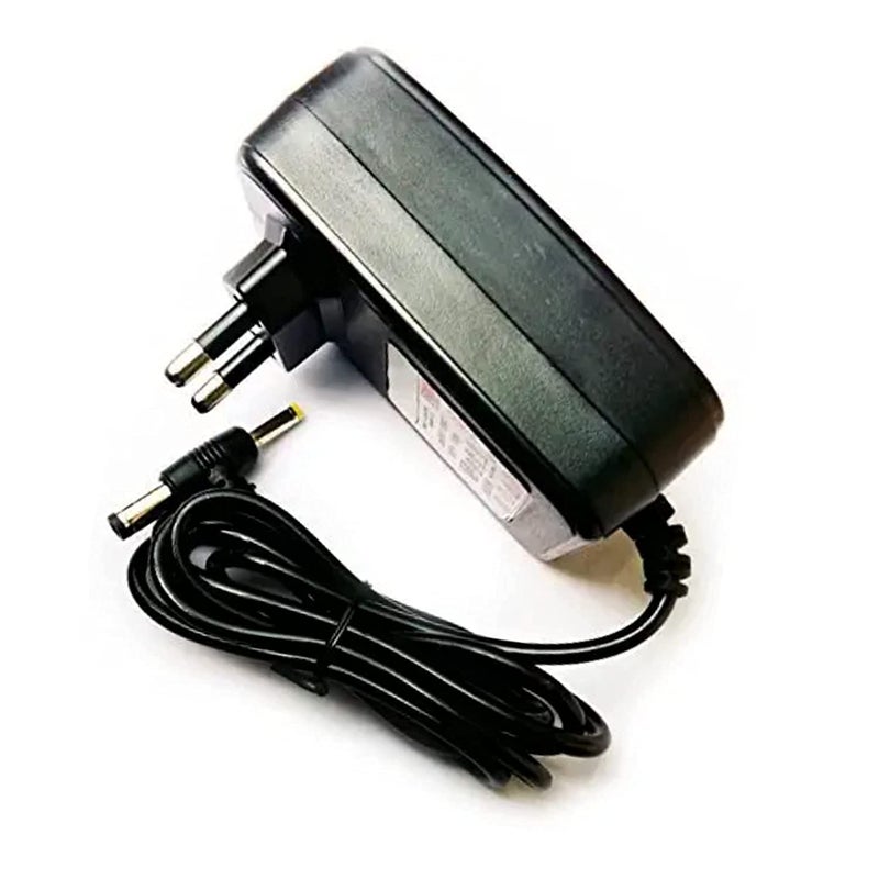 9v 1amp Power Adaptor or Charger with 2 pin Lead ac Input 100240v c Output 9v 1a Pack of 1 Black SRT 6MONTHS Warranty