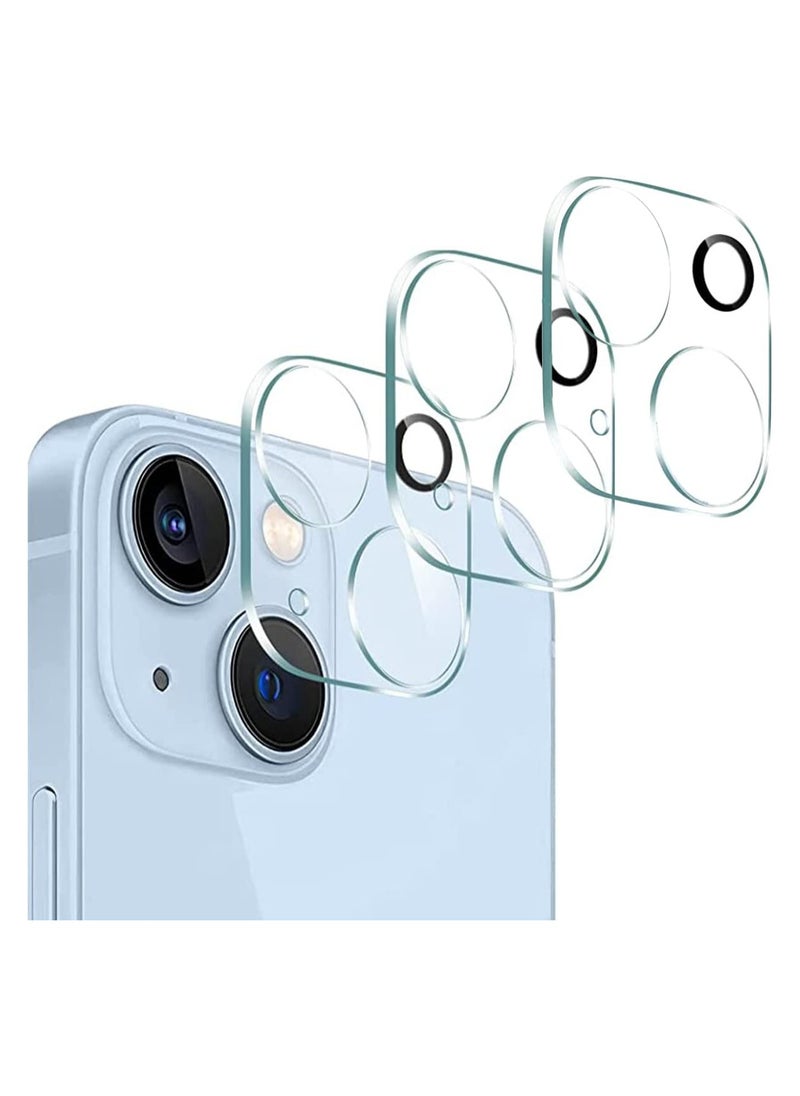 Generic - 3D Waterproof Tempered Glass Compatible With IPhone 15  Camera Lens Protective Film Sticker Compatible with Apple iPhone 15 Graffiti Clear - Image 1