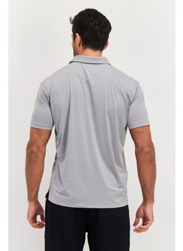 Men Sportswear Fit Short Sleeves Performance Polo Shirt, Grey - pzsku/Z809BD550D032563BD650Z/45/_/1737642529/1745c919-8ffc-4404-bbbe-4ffc13da7859