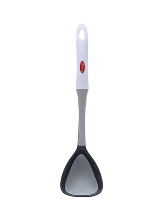 Prestige Nylon Soup Ladle Black/Grey/White 6.4x15.2x6.4cm - Image 1