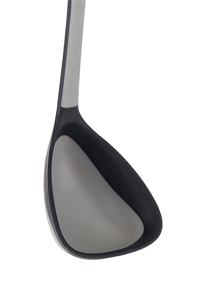 Prestige Nylon Soup Ladle Black/Grey/White 6.4x15.2x6.4cm - Image 3