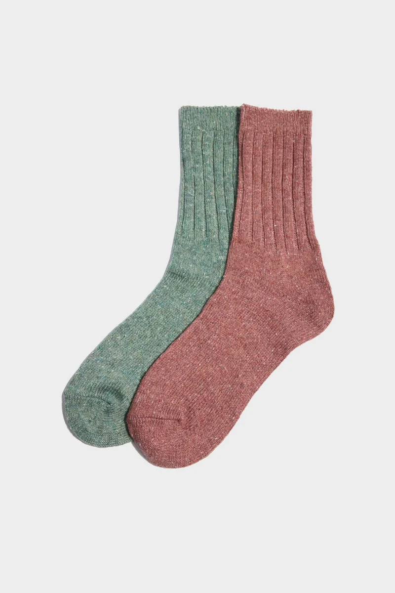 Woman 2 piece Winter Socks