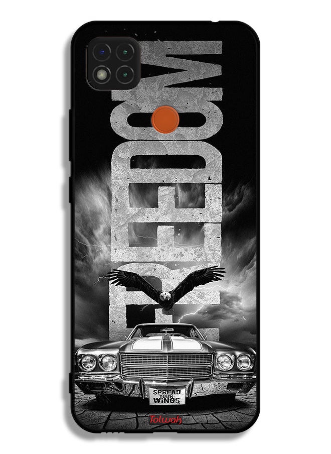 Tolwak Xiaomi Redmi 9C Protective Case Cover Freedom Art  - Image 2