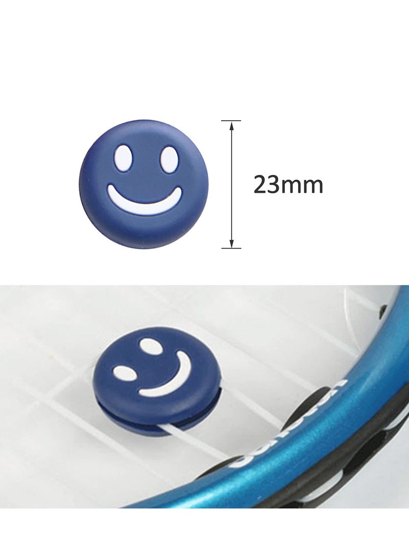 Tennis Racket Vibration Dampeners, 10 Pcs Colorful Silicone Shock Absorbers for Strings, Great Players