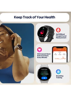 Zeblaze Smart Watch 1.43'' AMOLED Smart Watches for Men Women Smartwatch with Bluetooth Make/Answer Calls Fitness Modes and Sleep Modes Multi-app Message Reminder Multi Language 260 mAh  - Image 4