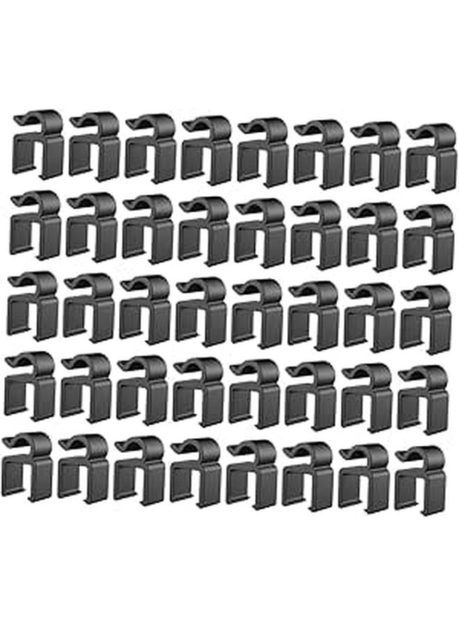 Adjustable Phone and Microphone Stand Cable Clips 40 Pack Universal Holder - Image 1