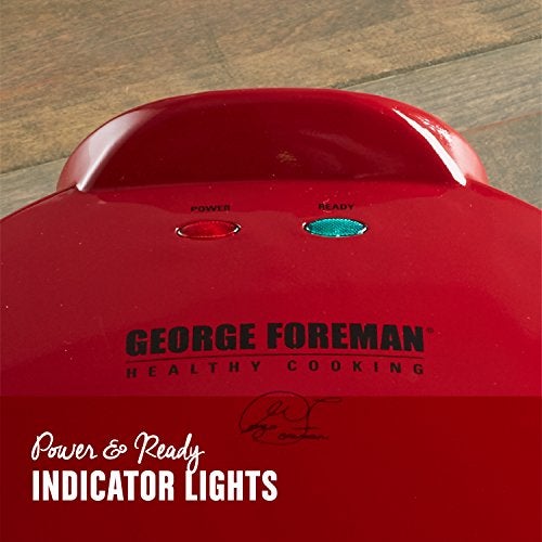 George Foreman Electric Quesadilla Maker, Red, GFQ001 10 Inch - Image 3