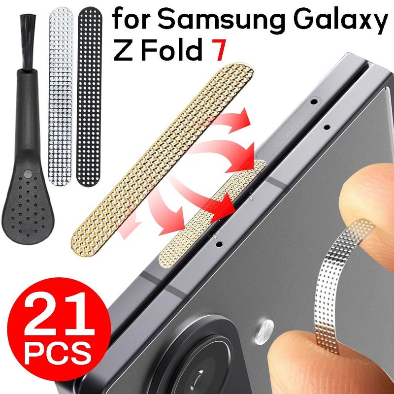 1-13 فلاتر غبار لهاتف Samsung Galaxy Z Fold 7 منفذ تنظيف سدادة غبار الهاتف المحمول أدوات تنظيف لهاتف Samsung Z Fold 7 - Image 2