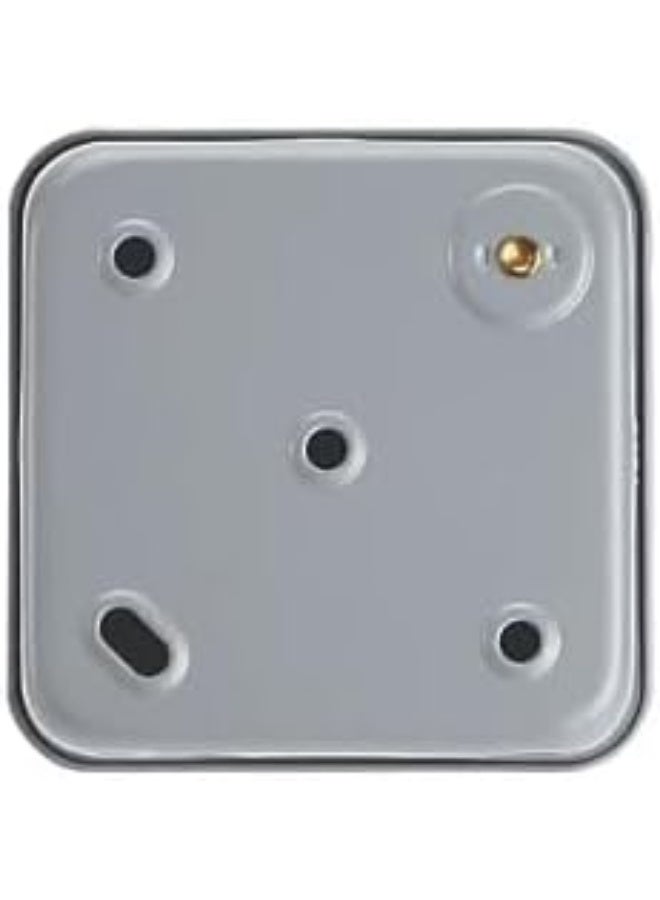 melfi Metal Clade Electrical Wall Switch: Epoxy Gray Powder Coated For Enhanced Durability - Image 5
