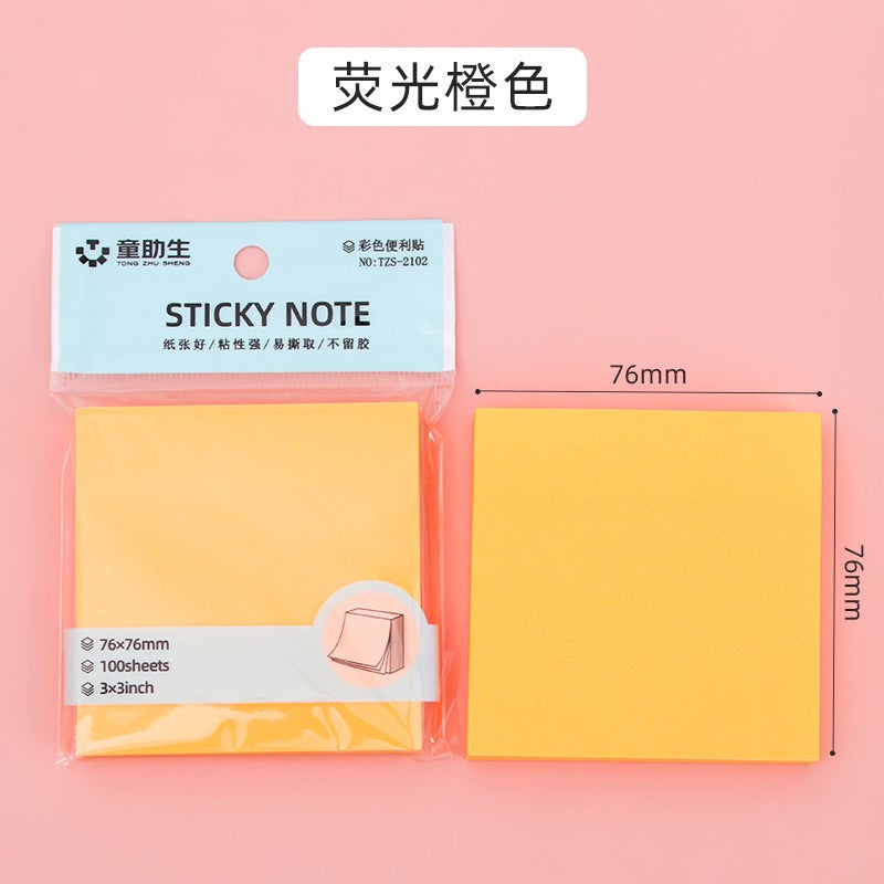 Morandi Color Sticky Notes – 100 Pages Cute Message Notes for Students and Office - Image 1