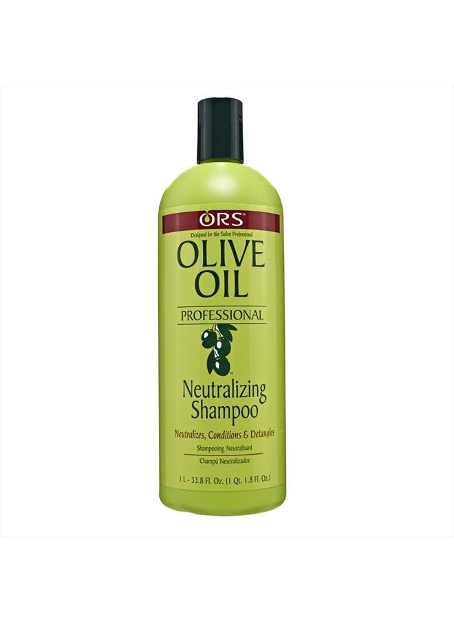 ORS Olive Oil Professional Neutralizing Shampoo 33.8 Ounce (Pack of 1)  - Image 1