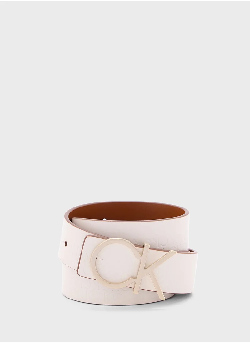 CALVIN KLEIN Re-Lock Buckle Reversible Belt