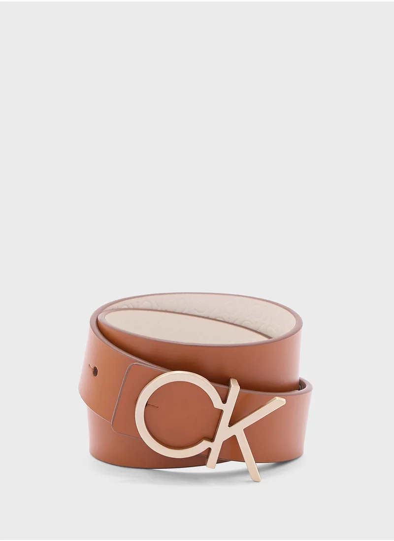 CALVIN KLEIN Re-Lock Buckle Reversible Belt