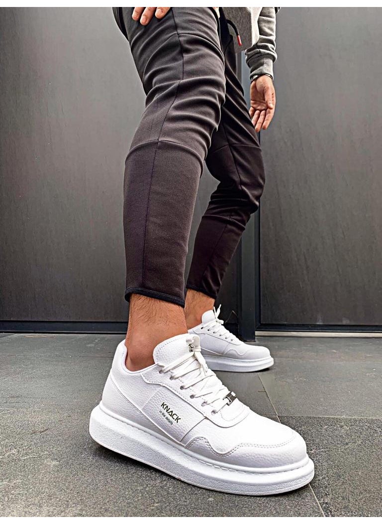 KnACK - High Sole Casual Shoes 040 White - Image 1