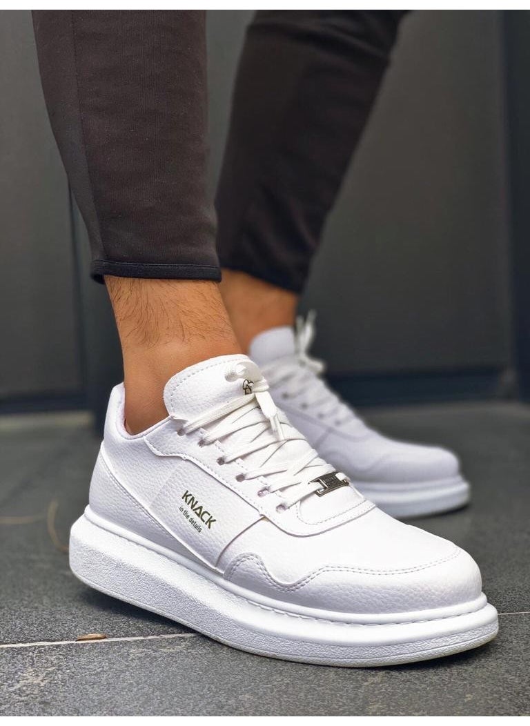 KnACK - High Sole Casual Shoes 040 White - Image 1