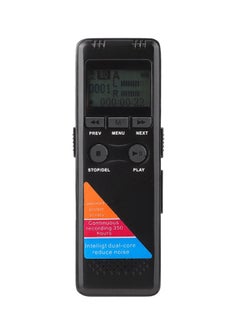 General Digital Voice Recorder, 128 x 64 LCD Display, 32GB Memory, AB Snooze Function, MP3/WAV Compatible, Pocket Voice Recorder with USB 2.0 Interface for Meeting  - Image 1