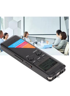General Digital Voice Recorder, 128 x 64 LCD Display, 32GB Memory, AB Snooze Function, MP3/WAV Compatible, Pocket Voice Recorder with USB 2.0 Interface for Meeting  - Image 2