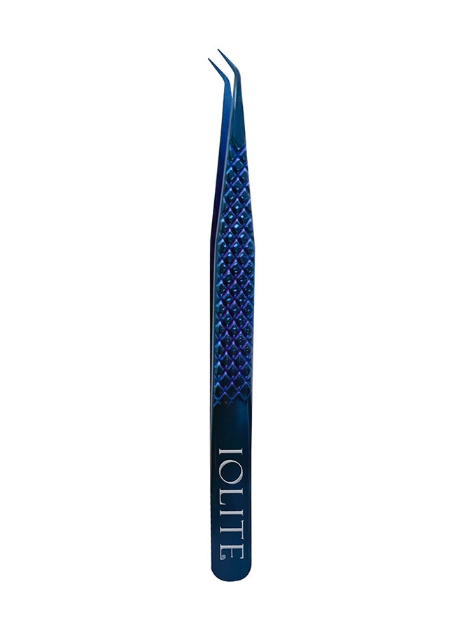 IOLITE Lash Tweezers Professional Stainless Steel Curved Precision Tweezer for Eyelash Extensions, Volume Lashes, Electronics, Laboratory Work, Jewelry-Making,Crafting,Soldering, 2D-3D False Lashes, Nail Art - Image 3
