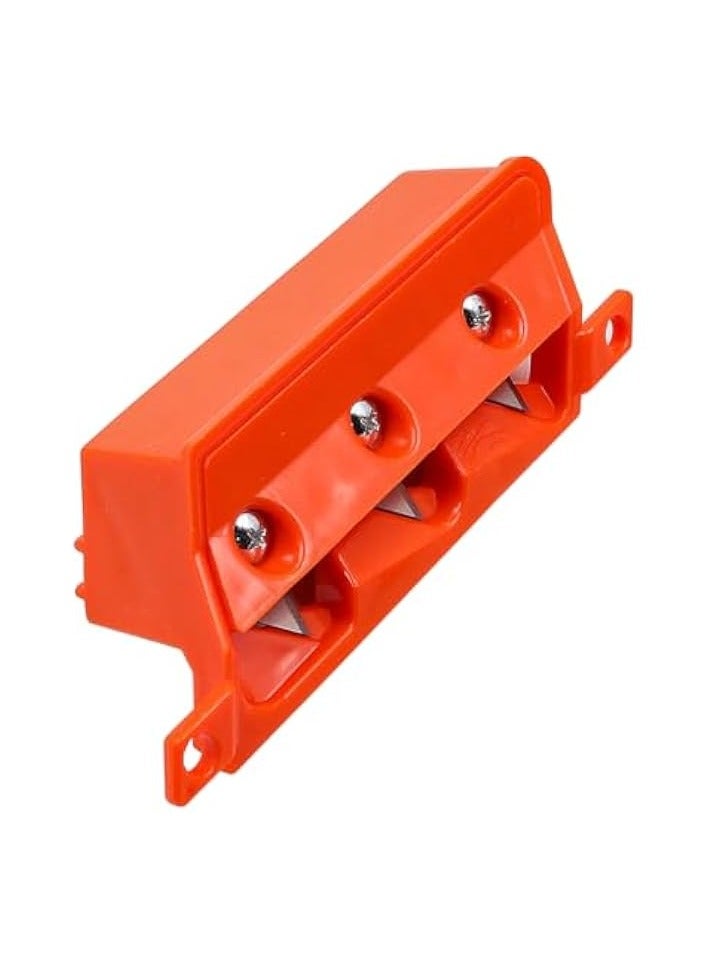 PROMASS Gypsum Board Chamferer Plane Drywall Edge Chamfer tool Woodworking Hand Tool Chamfer Tools (45° + 60°) - Image 5