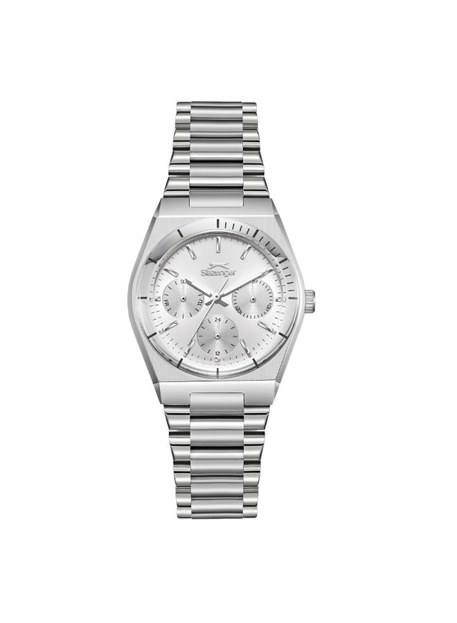 سلازنجر ساعة نسائية معدنية متعددة الوظائف  مم - Image 1